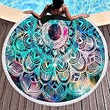 TOALLA DE PLAYA PARA ADULTOS: patrones diseñados para viajar, graba tus recuerdos de verano, o como un regalo para tu novia.