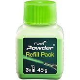 Pica Powder Refill Pack 2030 Green | Refill Powder for Pica Spraymarker Powder 2020 | Fluorescent Chalk for Accurate Marking