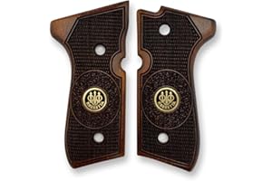 ZIB GRIPS MANOPOLE ZIB Impugnatura a pistola Beretta 92-F realizzata a mano in legno di noce Ars.08