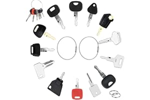 ENUTROF Uniwersalny zestaw kluczy do maszyn budowlanych, silników, zapłonu, koparek, traktorów i motocykli, 17 szt.