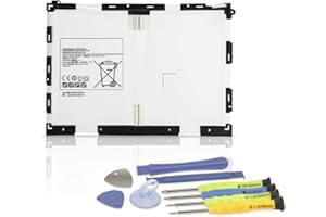 K KYUER EB-BT550ABE Tablet Batería Replacement für Samsung Galaxy Tab A 9.7" SM-T550 T550N SM-T555 T555C SM-P351, S-Pen Model SM-P550 P550NZWATGY SM-P555 P555M 3G 4G LTE WiFi EB-BT550ABA with Tools