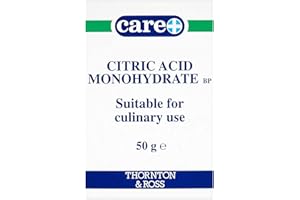 KAXILU 12 x Care Citric Acid Monohydrate BP 50g