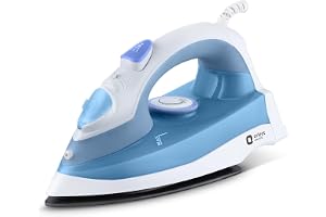 Orient Electric 1300 W Steam iron | Non-stick Weilburger double coating| Powerful 15 gm/min Steam Output | Continuous Steaming | ISI certified | 2-year warranty by Orient