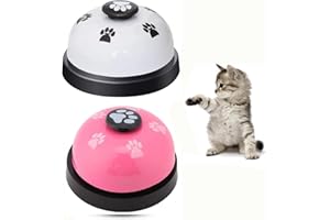 HUATEEN Dog Bell for Door Training,2 pcs Pet Training Bells for Door Potty Training Doorbell Dog Training Buttons Doorbell Dog Potty Toilet Training Bell Puppy and Cat Communication Device