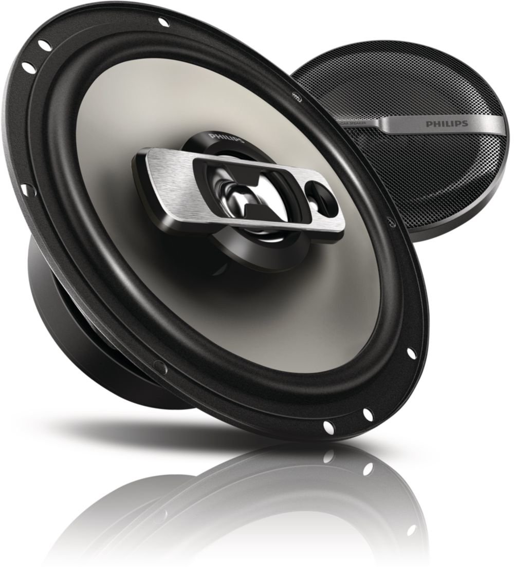 Philips-PHICSP630-Altavoces-coaxiales-para-Coche-165-cm-65-3-vas-210-W-Color-Negro