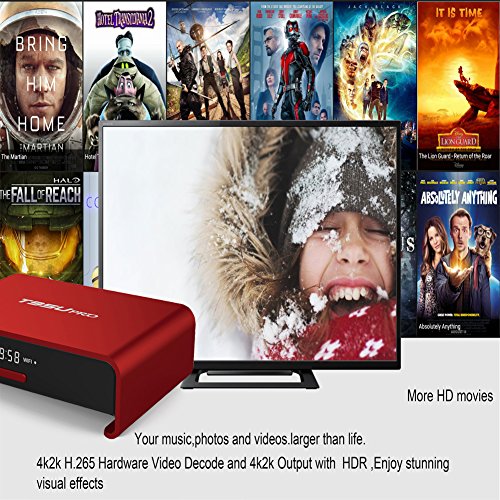 Kasit T95U Pro Amlogic S912 Android 6.0 Box 64bit Viererkabelkern RAM 2G ROM 16G 2.4G/5G/BT Android Box (Europäischer Standard-Stecker) - 7