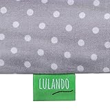 LULANDO Wickelauflage mit 2 abnehmbaren und wasserundurchlässigen Bezügen. 75 x 80 cm oder 75 x 85 cm. Oberstoff 100 % Baumwolle. Passend u.a. für die Kommode IKEA Malm oder Hemnes - 6