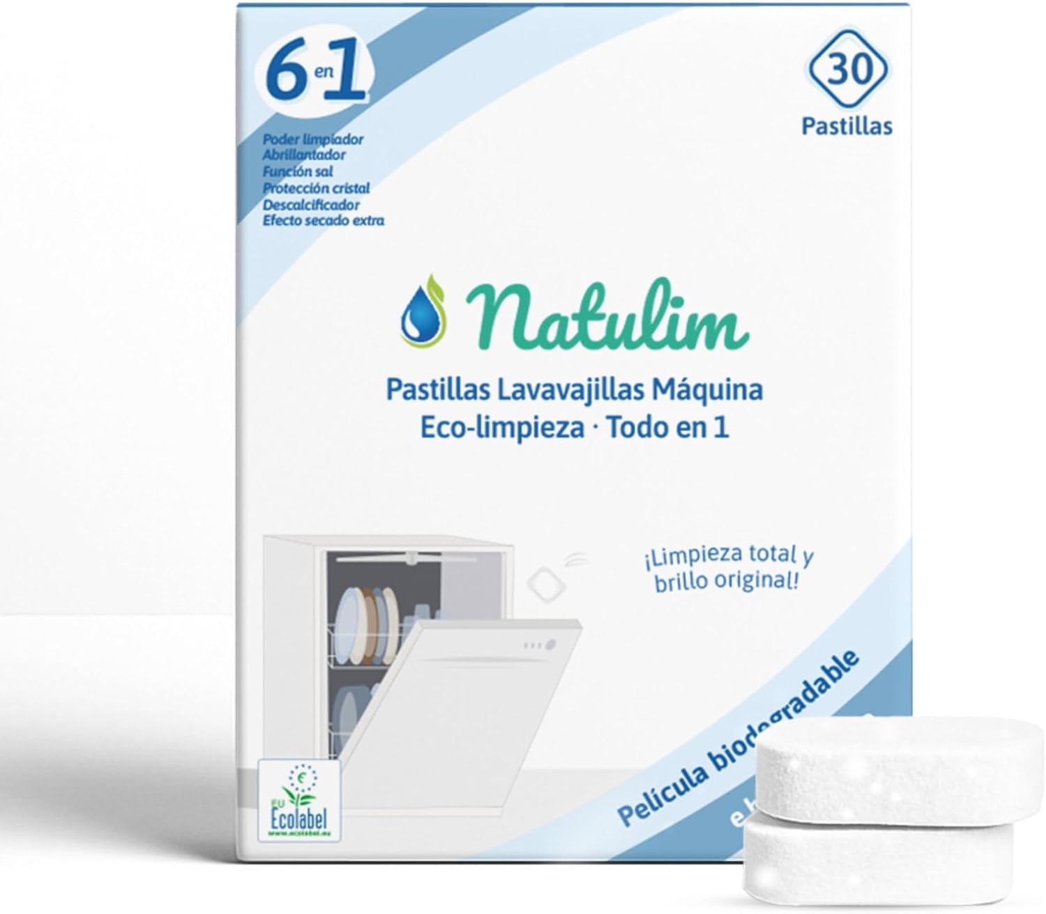 Prise en Main & Utilisation au Quotidien : Natulim Pastillas de Lavavajillas 30 Usos - B
