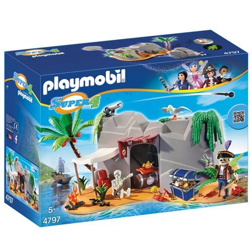 Playmobil - Cueva pirata, playset (4797)