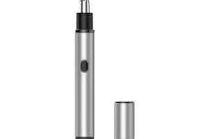 LIFECOKO Professionale Indolore Taglia Peli Naso e Orecchie, Tagliapeli Peli Naso Portatile Ricaricabile Via USB per Uomo e Donna con Lame a Doppio Taglio, Lavabile, Sopracciglia, Tagliacapelli Facciale