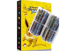 ESHAWO Classeur Cartes collectionner, 4 pochette Album carte, Peut contenir jusqu'à 240 cartes, compatible avec MTG Cards, TCG Cards, Trading Cards, Sports Cards, Playing Cards (O1)