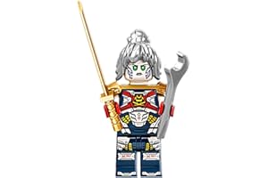 LEGO Ninjago: PIXAL Minifigure con Chiave e Katana Oro P.I.X.A.L.
