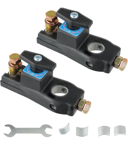 Connettore Per Terminale Batteria Auto Positivo E Negativo A Sgancio Rapido - 2 Pezzi Terminale Batteria Per Auto Camion Autobus Rosso E Nero 92420857