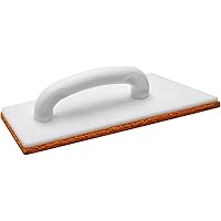 Meister Fummelbrett Kunststoff - Schwammgummi-Belag - 260 x 80 mm / PU-Reibebrett für Maurer und Fliesenleger…