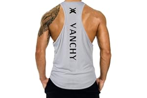 Cabeen Uomo Fitness Canotta da Palestra Sportiva Bodybuilding Canottiera Tank Top Stringer Senza Maniche Maglie