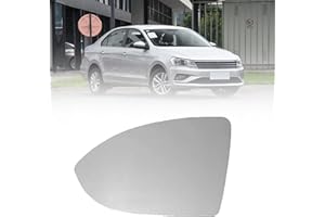 LMYDIDO Wing Mirror Glass Heated Left Passenger Side Mirror Blind Spot Replacement for VW Golf MK7 2013-2020 (Left)