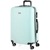 Medium Suitcase with 4 Swivel Wheels for Long Trips Trolley Idea