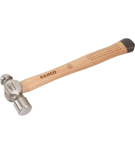 202H.1/2 | Facom Steel Head Ball-Pein Hammer With Hickory Wood Handle, 280 G | RS