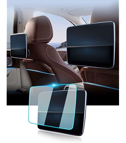 BIXUAN [5 pezzi W223 Navigation Pellicola Protettiva Compatibile con Mercedes Benz Classe S W223 2021 2022 2023 2024 2025 Strumento Pellicola Protettiva Trasparente 9H Antigraffio Gla GPS Navi Foli