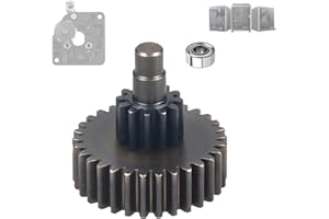 XIRBBO K1 Extruder All-metal Reduction Gear, K1 GEAR All Metal Filament Drive Gear For K1 Max EXTRUDER GEAR Nickel-plated High Hardness(Reduction gear,1PCS)