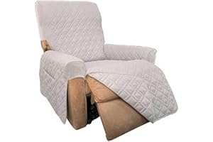 EASYLIFE LIFESTYLE SOLUTIONS Easylife Fitted Recliner Protector, Water Resistant Chair Cover, Chair Protector Cover, Armchair Cover, Armchair Protector, Cover for Recliner Chair, Furniture Protector - Fully Guaranteed