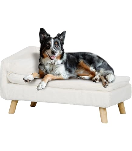 Sofa Para Perros PawHut Sofu00e1 Para Perros, Cama Para Mascotas
