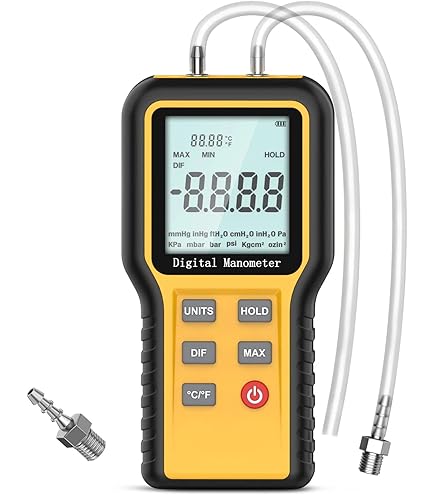 Extech SDL710 - differentiële druk manometer - datalogger - data op sd