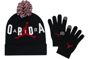 Jordan Big Boys Pom Beanie 2 pezzi