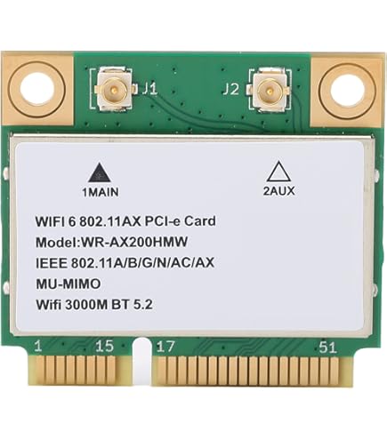 Jual Wifi Card Wireless Intel AC 7260 HMW Bluetooth HALF MINI PCIE 1200 Mbps Dual Band 2.4ghz 5ghz I.8904863