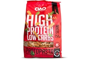 CIAO CARB CiaoCarb Pasta Proteica Sedani gr 250 Altissimo Contenuto di Proteine (60%)
