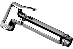 RUBINETTERIE REMER Doccetta a Pulsante Minimal Tonda per idroscopino in Ottone Cromato