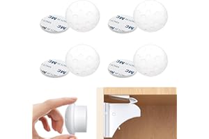 ANCUIOYZ Clés de Sécurité Magnétiques, 4 Pièces Verrous Magnétique Cabinet de Sécurité Bloque Tiroir Securites Enfant, Clés de Rechange Serrure D'armoire Magnétique Magnétiques Clés de Rechange