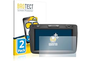 brotect Protection Ecran Anti-Reflet pour Dacia Media Nav (2 Pièces) - Film Mat