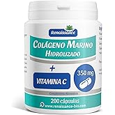 Colágeno Marino Hidrolizado y Vitamina C - 200 cápsulas