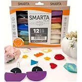 Smarta Hava Ile Kuruyan Modelleme Seti 12Li 25G*12 &Ccedil;ok Renkli Tek Ebat