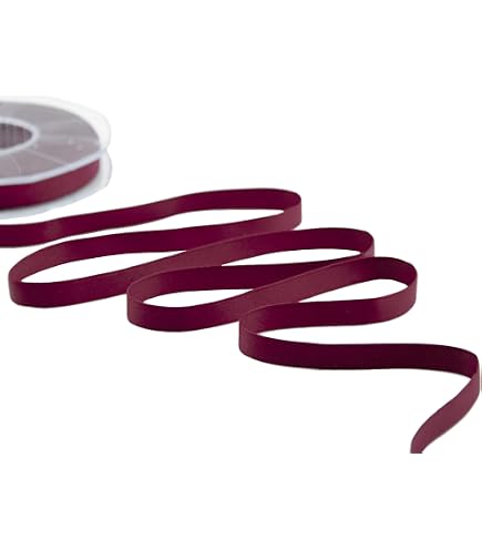 Furlanis - Nastro Doppio Raso, Tessuto Italiano - Latte, 3 mm x 50 m