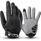 I Kua Fly Cycling Gloves Full Finger Mountain Bike Gloves Gel Padded Touchscreen MTB Gloves for Men Women