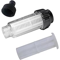 Filtro Ingresso Acqua Idropulitrice - 3 Pezzi Con Connettore Rapido Per Alta Pressione - Foto 6