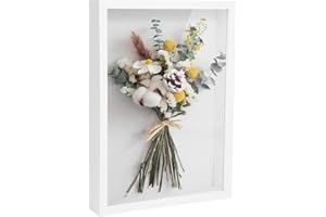 TAHBARSHI 3D Picture Frame for Filling, 22.7 x 31.4 cm, A4 Picture Frame, Deep Object Frame, Deep Picture Frame for Filling, Frame for Photos, Pictures, Drawings, Memorabilia, DIY Artworks