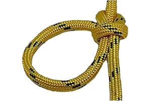 B2BPLUSC 10 metres Dyneema - SK78 Strong Rope Marine Yacht Sailing Dinghy Camping (Yellow Fleck, 2mm)