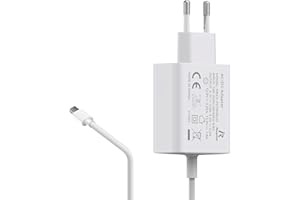 iRasptek Raspberry Pi 5 Netzteil,5,1V 5A USB-C Power Supply, PD 27W Power Adapter für Raspberry Pi 5，weiß
