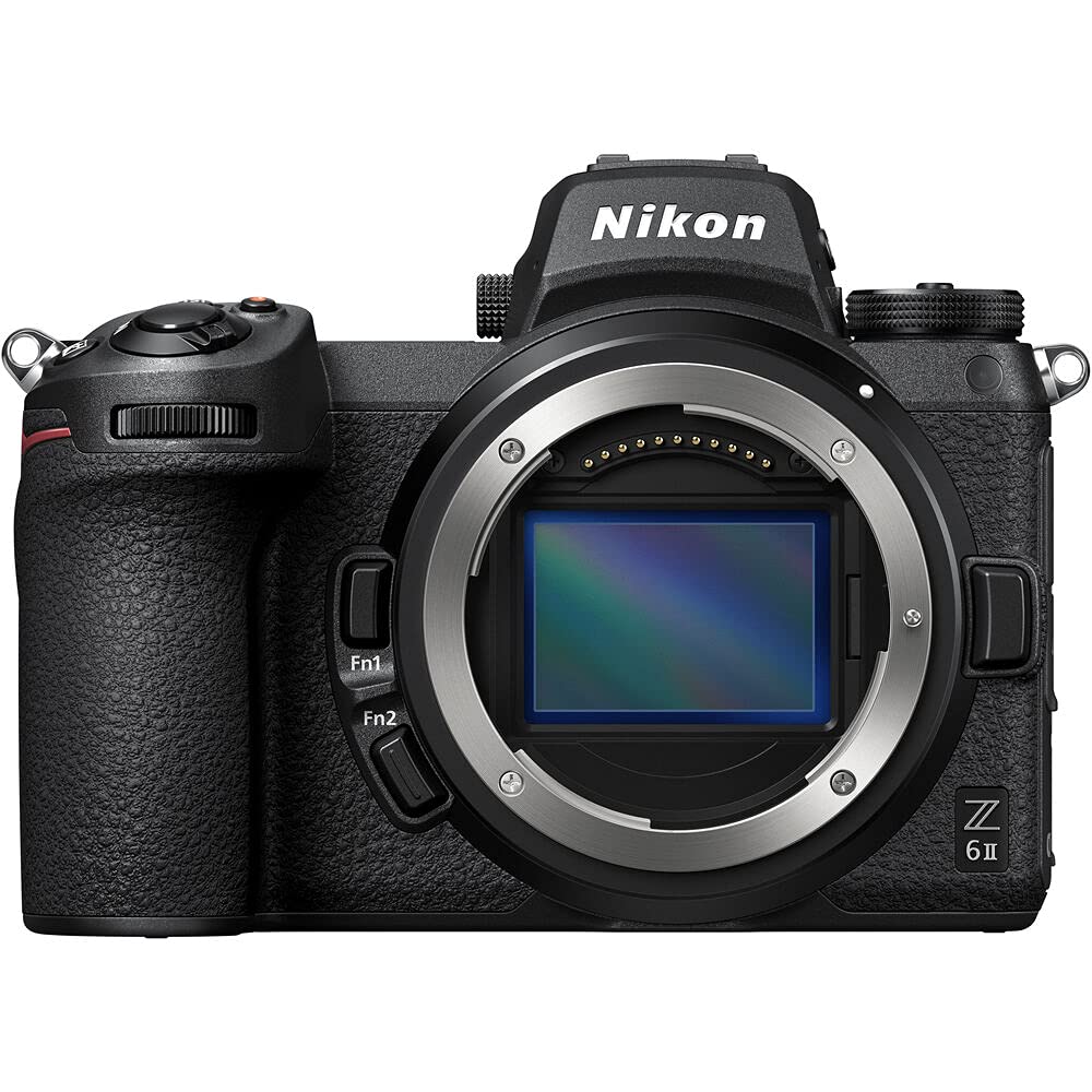 Nikon Mirrorless Z6 II Body Only with Additional Battery, Optical Zoom, Black