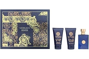 Versace Pour Homme Dylan Blue Eau de Toilette, After Shave Balm & Shower Gel