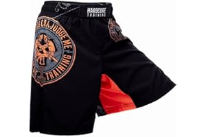 Hardcore Training Boxing Shorts Kids Pantalones Cortos de Boxeo Niños BJJ MMA Fitness Workout Ropa Deportiva