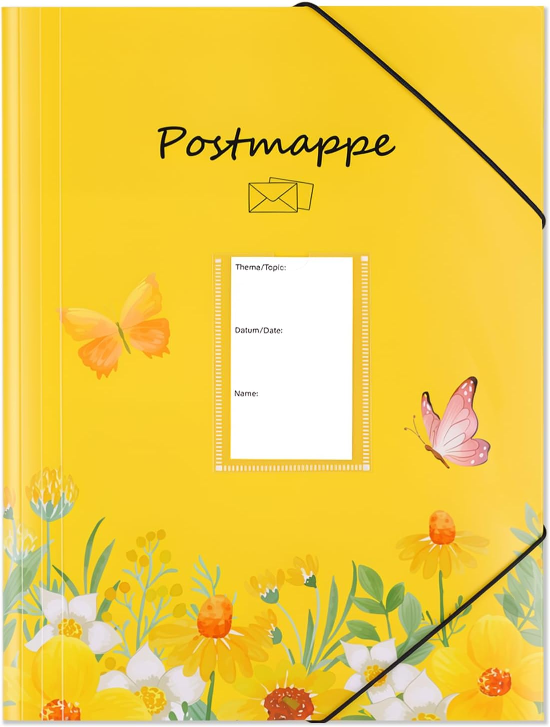 Kompakter Einkaufsberater : Sammelmappe A4 Postmappe A4 Schule Gelb Plast