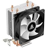 Segotep Wind Clear T2 Siyah 80mm Kule Tipi İşlemci Soğutucu (AM4/AM5 1200p/1700P Uyumlu)