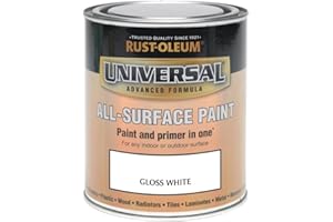 Rust-Oleum AMZ0043 250ml Universal Paint - Gloss White
