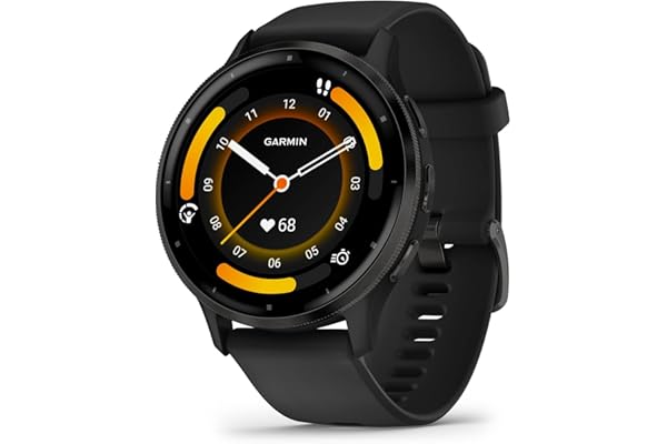 Venu 3 Smartwatch AMOKED, Black (Renoverad)