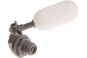 HICELLO Zawór napełniający, plastikowy zawór pływakowy Zawór pływakowy do napełniania wodą aotomatyczną 1,27 cm