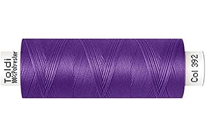 DIE STOFFTANTE Gütermann Nähgarn Allesnäher TOLDI | 500m | Nähmaschinengarn | 40 Farben (392 lila)